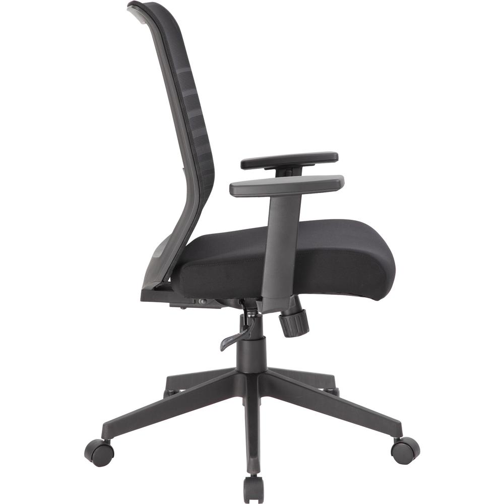 Boss Mesh Task Chair - Black Seat Color - Black Back Color - Mesh Back Material - Black Frame Color - 5-star Base - 1 Each. Picture 8