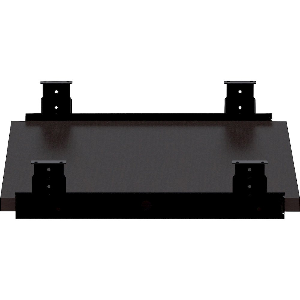 Lorell Universal Keyboard Tray - 0.7" Height x 26" Width x 15" Depth - Finish: Espresso - Durable, Pull-out Tray - For Desk, Keyboard - 1 Each. Picture 10