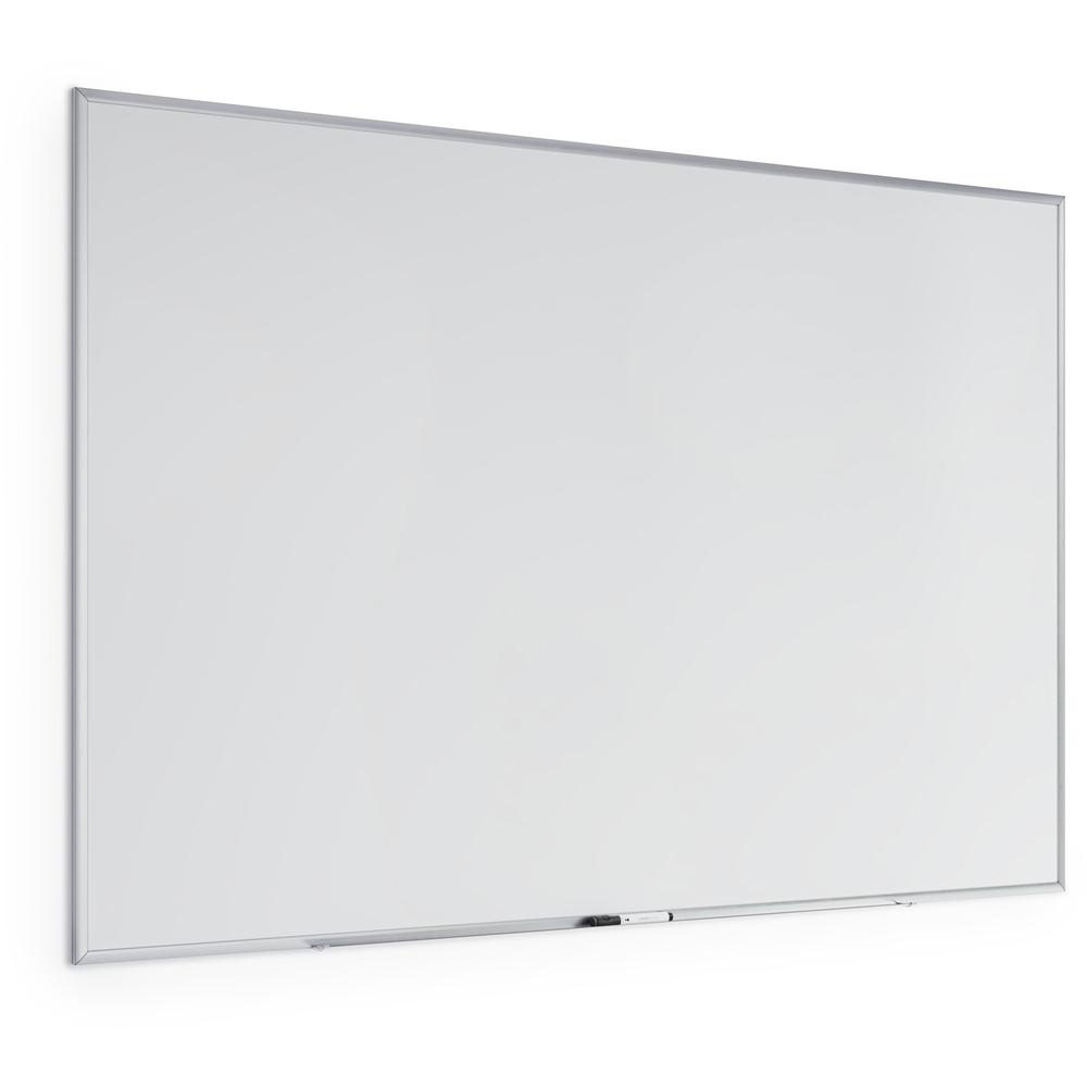 U Brands Magnetic Dry-Erase Board - 72" (6 ft) Width x 48" (4 ft) Height - White Painted Steel Surface - Silver Aluminum Frame - Rectangle - Horizontal/Vertical - Magnetic - 1 Each. Picture 5