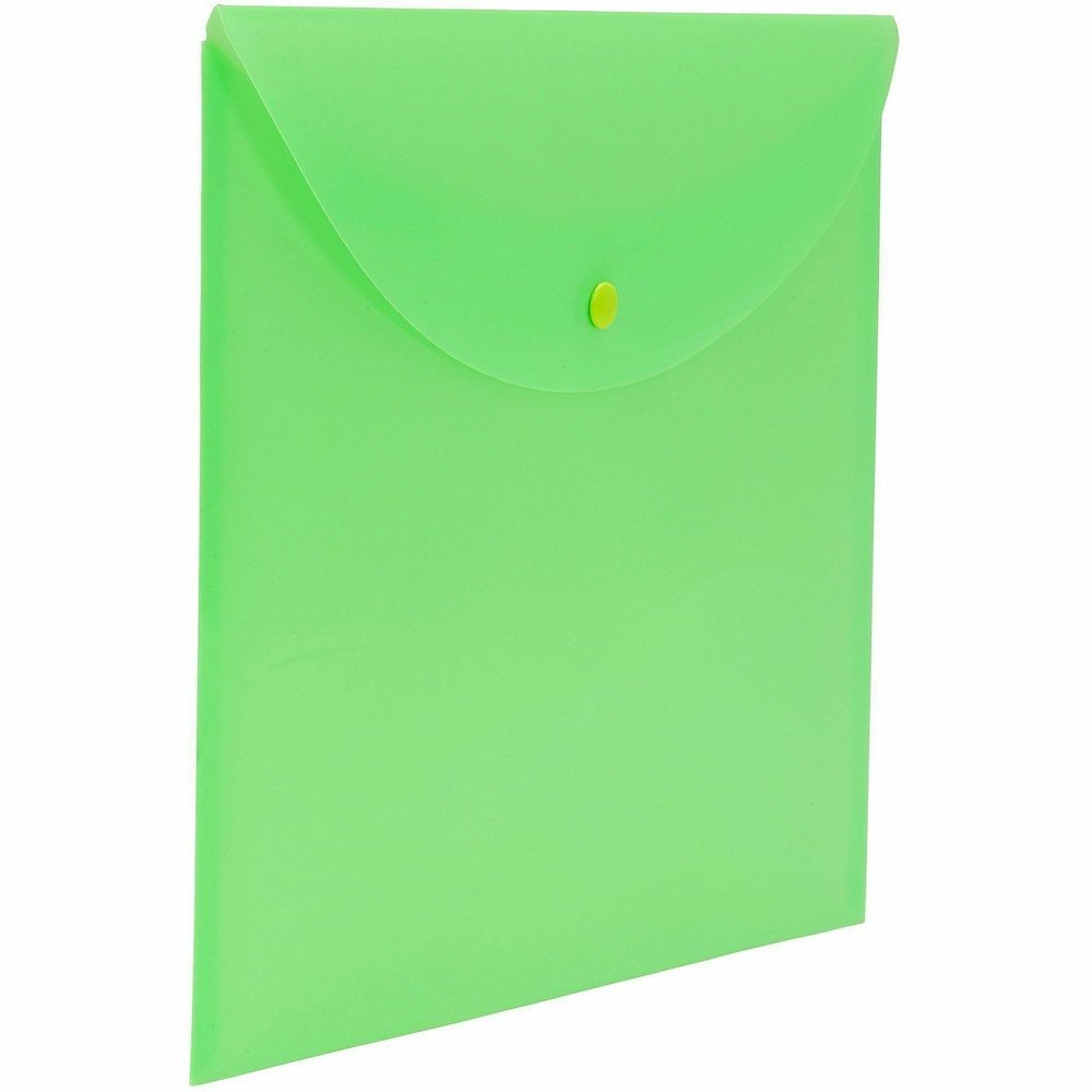 Smead Letter Filing Envelope - 8 1/2" x 11" - Green - 10 / Box. Picture 6