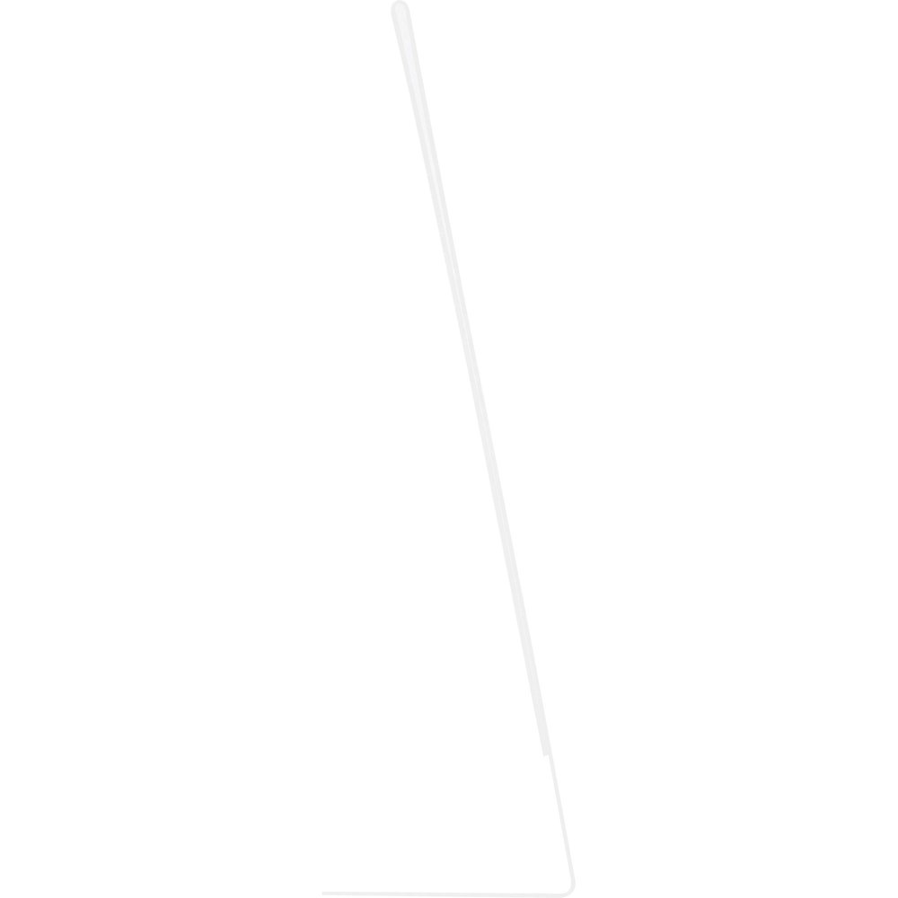 Lorell L-base Slanted Sign Holder Stand - Support 8.50" x 11" Media - Acrylic - Clear - 3 / Pack. Picture 12