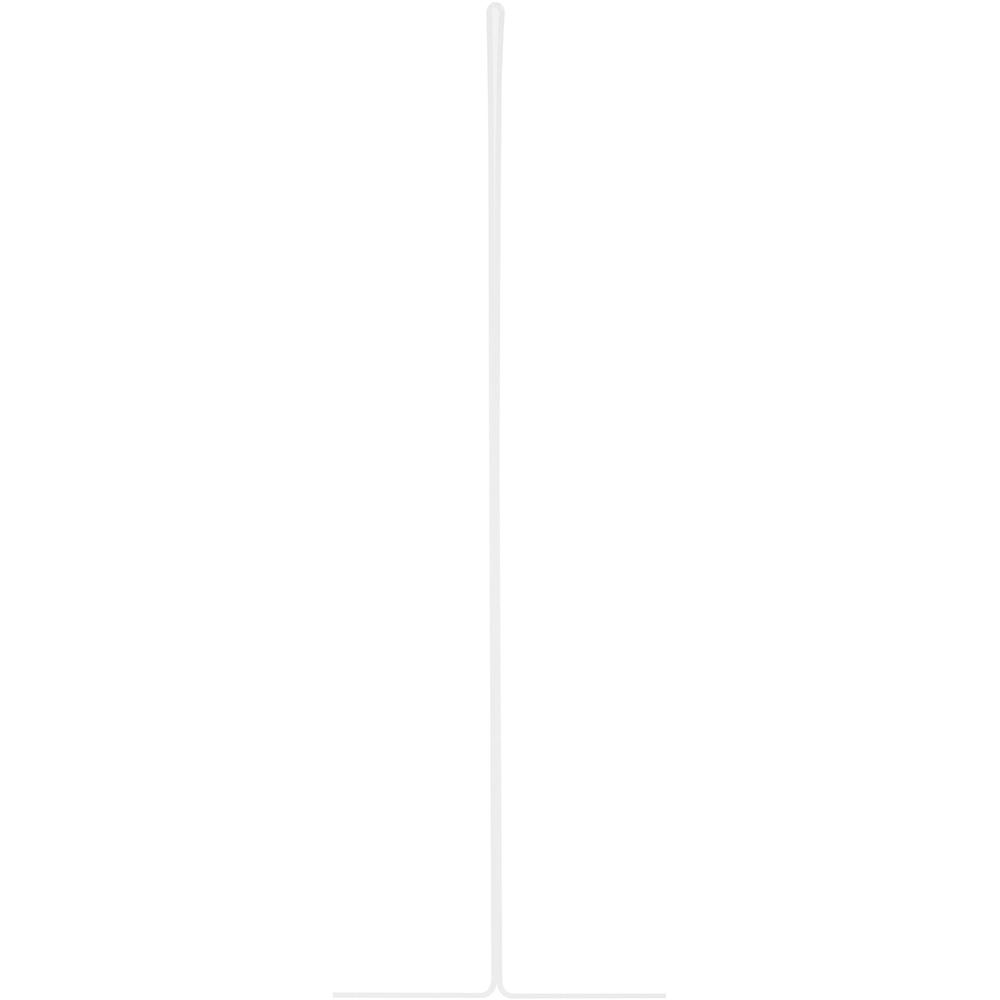 Lorell T-base Standing Sign Holders - Support 8.50" x 11" Media - Acrylic - Clear - 2 / Pack. Picture 9