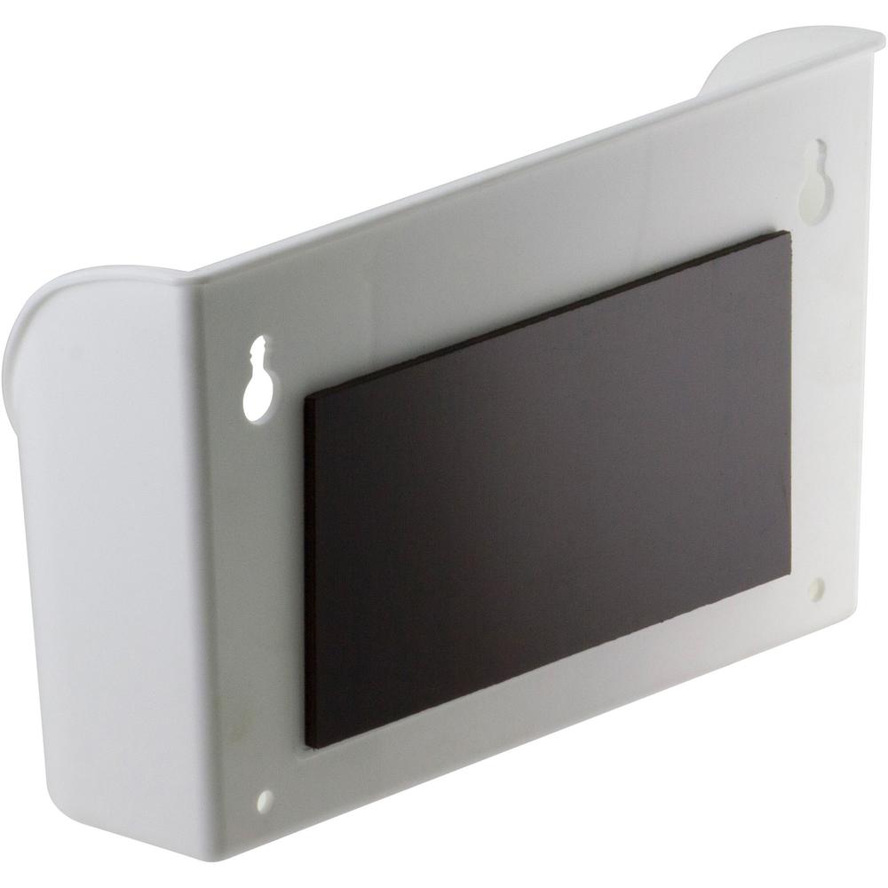 Officemate 92550 MagnetPlus Magnetic Organizer, White - 4.8" Height x 8" Width x 2.5" Depth, Magnetic, White, 1 Each. Picture 9