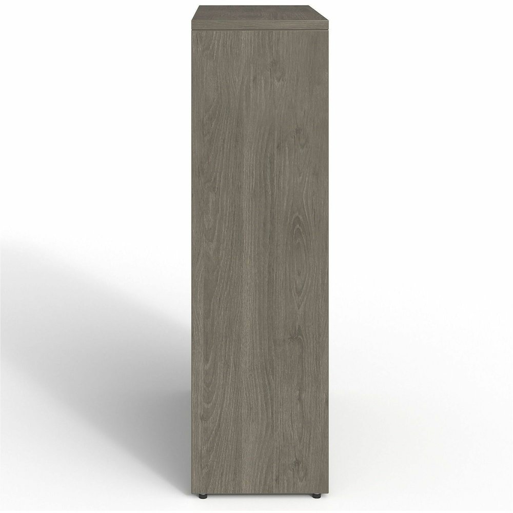 Lorell Prominence 2.0 Bookcase - Rectangle - 48" Height x 34" Width x 12" Depth, 1" Thickness Top - 4 Shelve(s) - 3 Adjustable Shelf(ves) - Material: Particleboard, Thermofused Melamine (TFM) - Finish. Picture 10