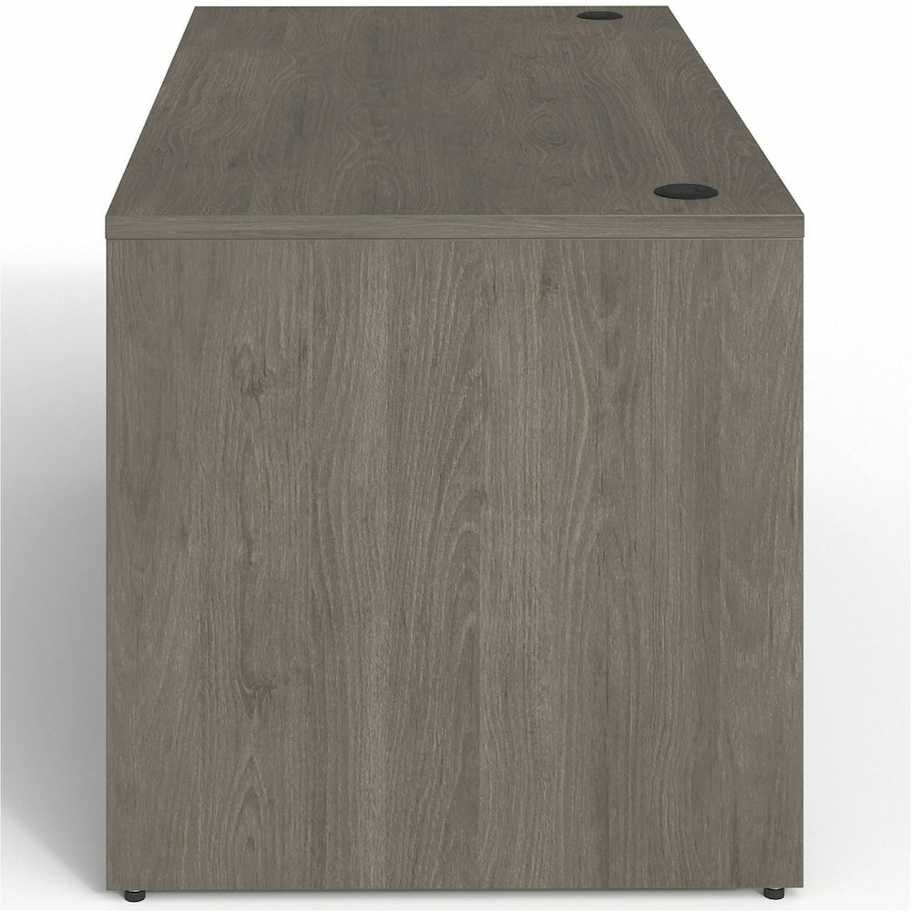 Lorell Prominence 2.0 Right-Pedestal Desk - Rectangle - 29" Height x 60" Width x 30" Depth, 1" Thickness Top - Total Drawer(s): 3 - Single Pedestal on Right Side - Band Edge - Material: Particleboard . Picture 10