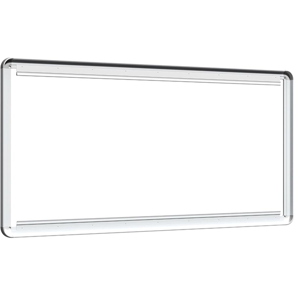 Lorell Mounting Frame for Whiteboard - Silver - Aluminum - 1 Each. Picture 4