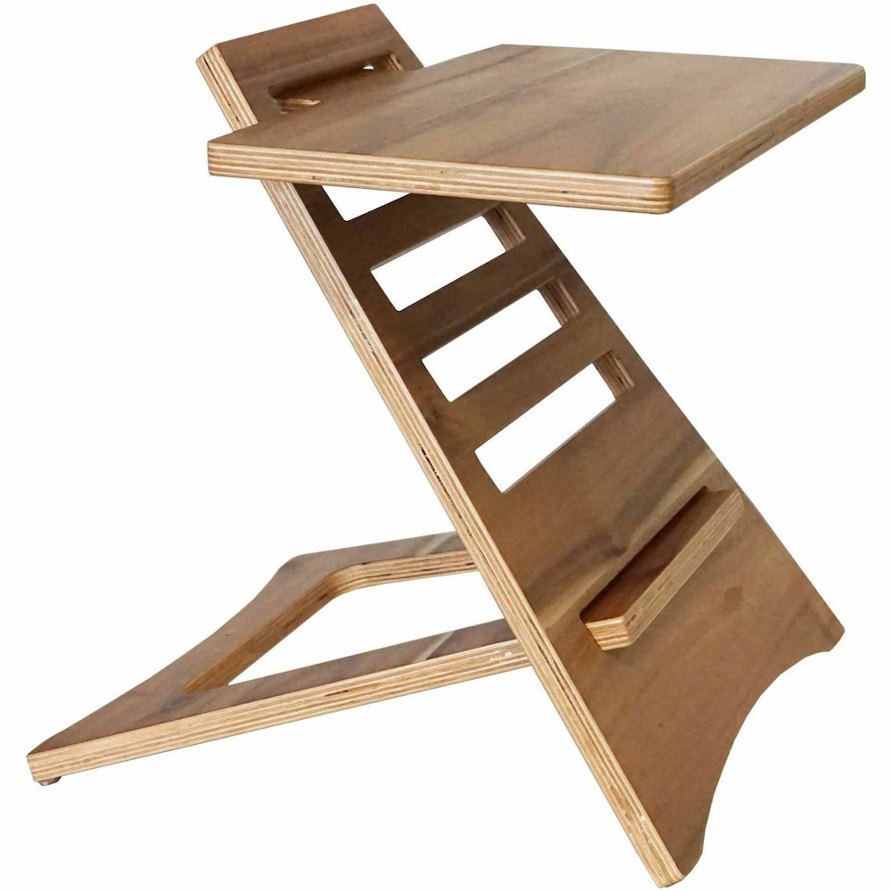 Victor High Rise Laptop Riser - 10 lb Load Capacity - 16.50" Height x 17" Width - Acacia Wood - Natural. Picture 6