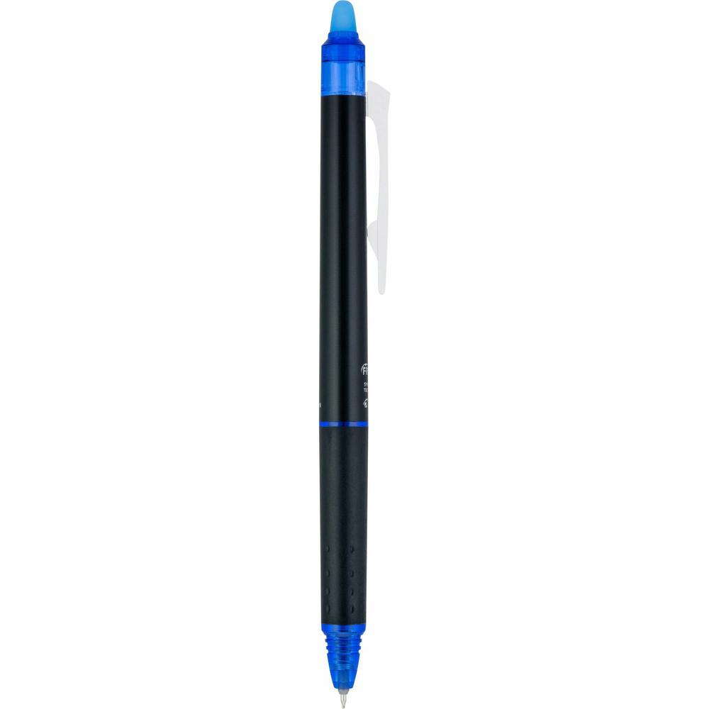 FriXion Erasable Gel Pens - Retractable - Erasable - Blue Ink - Writing, Document - 1 Dozen. Picture 4