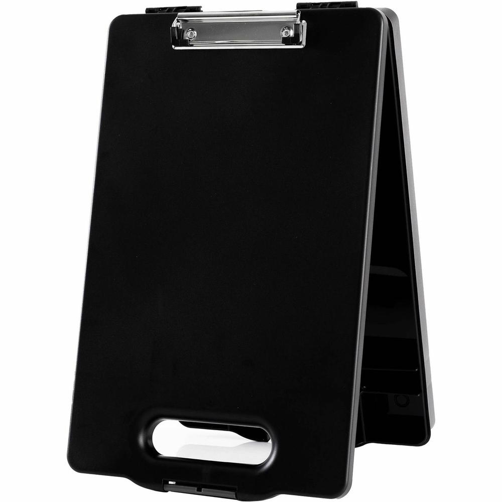 Business Source Storage Clipboard - Storage for 200 Sheet - Black - 1 Each. Picture 5