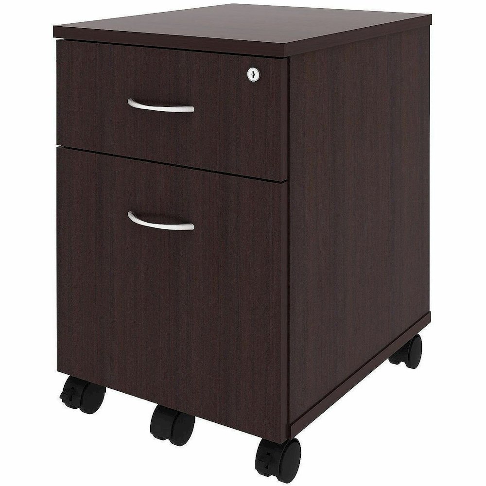 Lorell File Cabinet - for File, Box - Mobility - Espresso - No. Picture 11