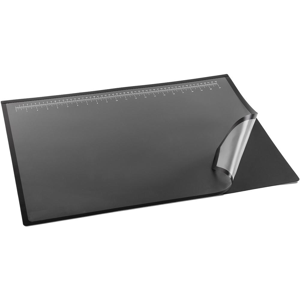 Artistic Logo Desktop Organizer Pad - Rectangular - 24" Width x 19" Depth - Rubber - Rubber, Plastic - Black. Picture 2