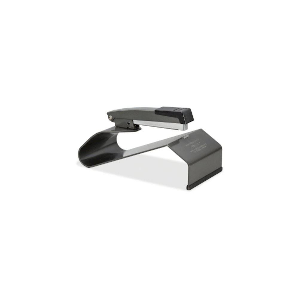 Bostitch Booklet Stapler - Staples Upto 20 Sheet of 16lb Paper - Holds Upto 210 Staple - Full Strip - Staple Size: 0.25" - 12" Throat Depth - Black - Metal - 1 Each. Picture 11