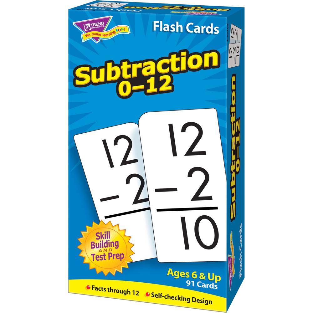 Trend Math Flash Cards - Educational - 1 / Box. Picture 5