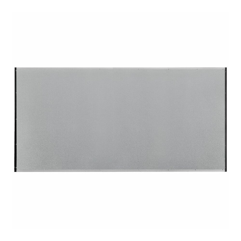 Lorell Signature Series Magnetic Dry-erase Markerboard - 96" (8 ft) Width x 48" (4 ft) Height - Coated Steel Surface - Silver, Ebony Frame - Magnetic - 1 Each. Picture 7