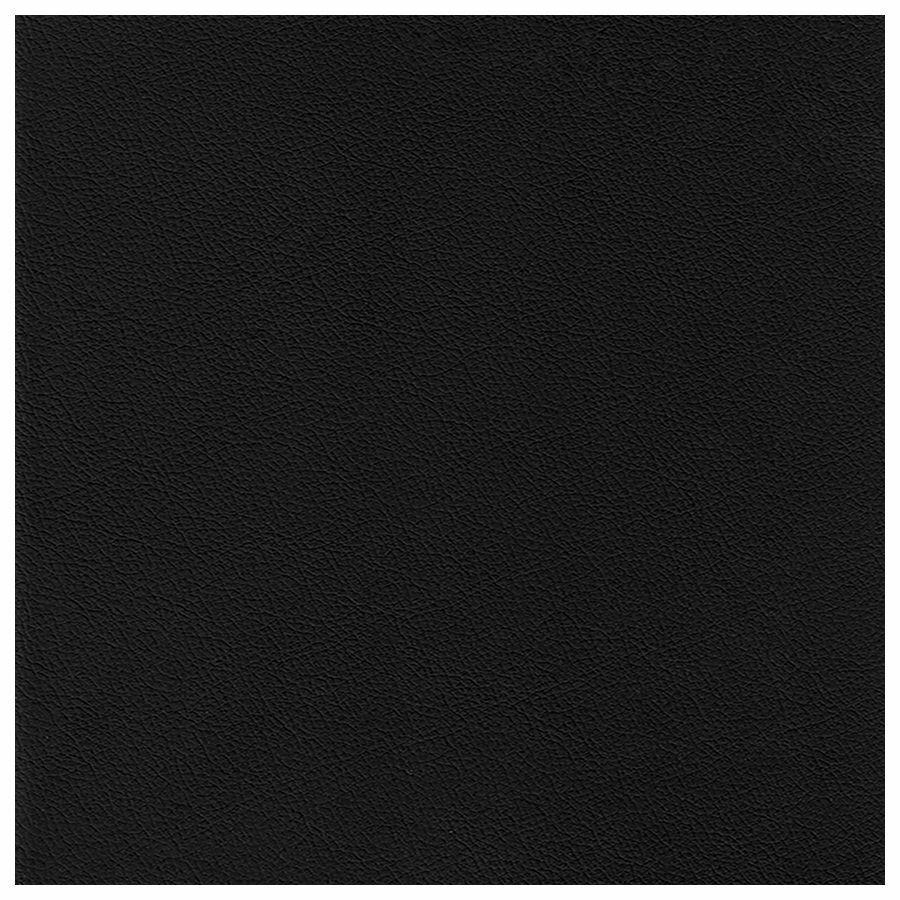 Lorell Executive High-Back Wood Finish Office Chair - Black Bonded Leather Seat - Black Bonded Leather Back - High Back - Black, Mahogany - 1 Each. Picture 8