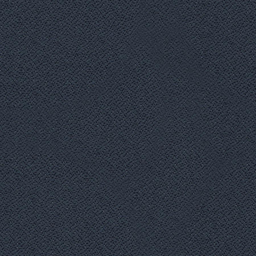 Lorell Avent Big & Tall Upholstered Guest Chair with Arms - Dark Blue Seat Color - Steel, Crepe Fabric Seat Material - Dark Blue Back Color - Steel Back Material - Powder Coated, Black Frame Color - T. Picture 3