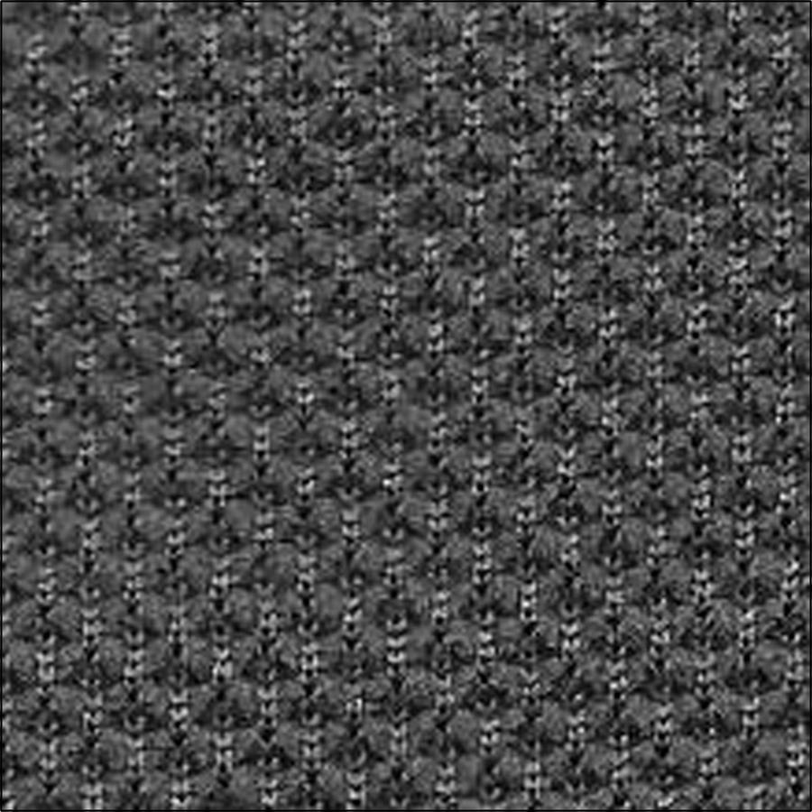 Lorell Removable Mesh Seat Cover - 19" Length x 19" Width - Polyester Mesh - Gray - 1 Each. Picture 4