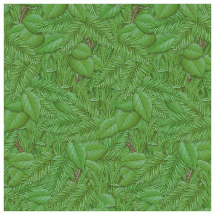 Fadeless Bulletin Board Paper Rolls - Classroom, Door, File Cabinet, School, Home, Office Project, Display, Table Skirting, Party, Decoration - 48"Width x 50 ftLength - 1 Roll - Tropical Foliage - Pap. Picture 4
