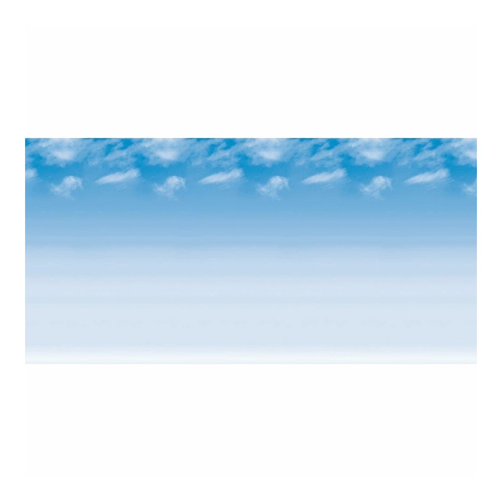 Fadeless Bulletin Board Paper Rolls - Classroom, Door, File Cabinet, School, Home, Office Project, Display, Table Skirting, Party, Decoration - 48"Width x 50 ftLength - 1 Roll - Wispy Clouds - Paper. Picture 8