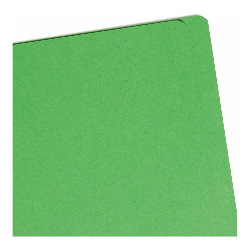 Smead Straight Tab Cut Letter Recycled Classification Folder - 8 1/2" x 11" - 2" Expansion - 2 x 2B Fastener - 2" for Folder - End Tab Location - Right of Center Tab Position - 2 Divider - 14 pt. - 2 . Picture 7