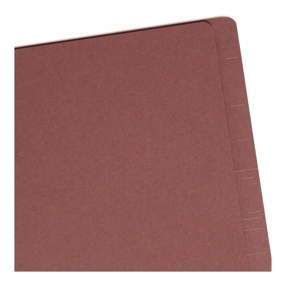 Smead Straight Tab Cut Letter Recycled Classification Folder - 8 1/2" x 11" - 2" Expansion - 2 x 2S Fastener - 2" for Folder, 1" for Divider - End Tab Location - 1 Divider - 25 pt. - 2 Plys - Pressboa. Picture 6