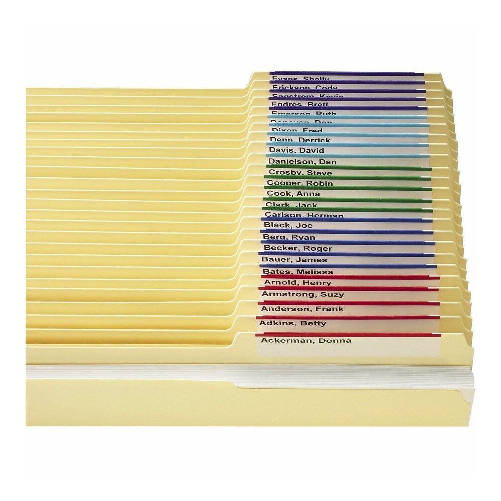 Smead Viewables Tabs with Label Protector - 1.25" Tab Height x 3.50" Tab Width - 1 Box. Picture 7
