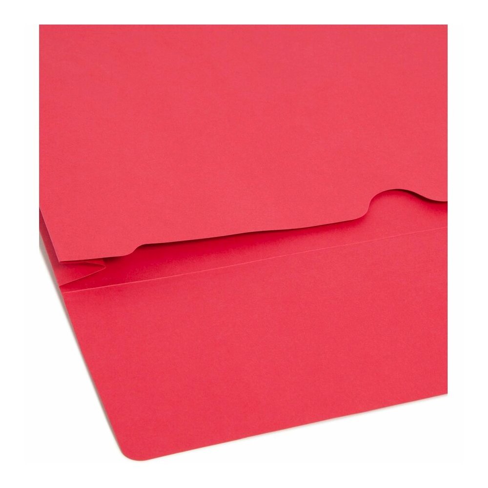 Smead Legal Yes File Wallet - 8 1/2" x 14" - 2" Expansion - 11 pt. - Blue, Green, Red, Yellow - Elastic Closure, Heavy Duty, Flap Closure - 10% Recycled - 50 / Box. Picture 7