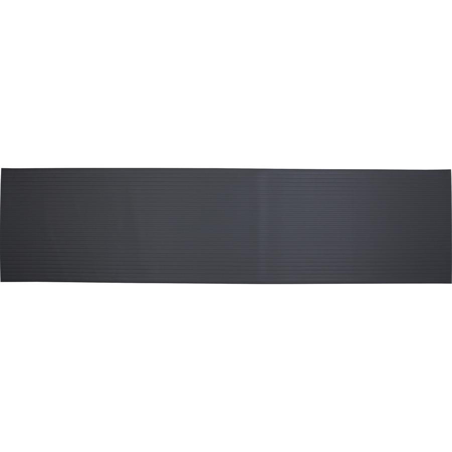 Genuine Joe Air Step Anti-Fatigue Mat - Warehouse - 60" Length x 36" Width x 0.375" Thickness - Vinyl, Vinyl Foam - Black - 1 Each. Picture 5