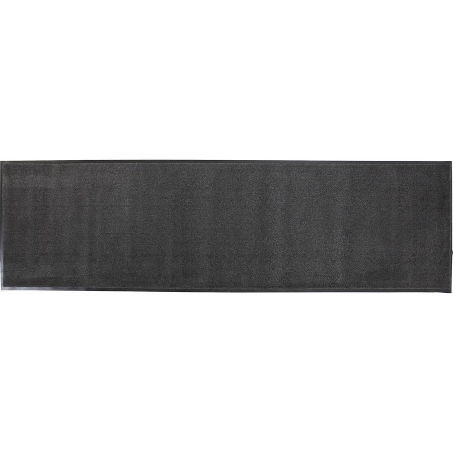 Genuine Joe Silver Series Indoor Walk-Off Mats - Warehouse, Indoor - 72" Length x 48" Width - Vinyl - Salt Pepper - 1 Each. Picture 4