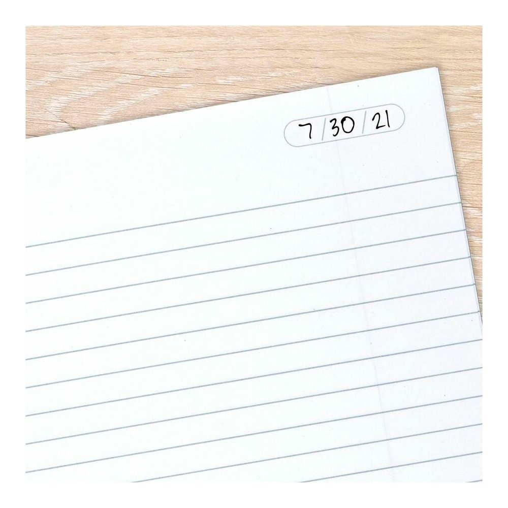 Cambridge Limited Business Notebooks - 80 Sheets - Wire Bound - Legal Ruled Front Ruling - 0.28" Ruled - 20 lb Basis Weight - 8 1/4" x 11" Sheet Size - Black Binding - Black Linen Cover - Perforated, . Picture 11