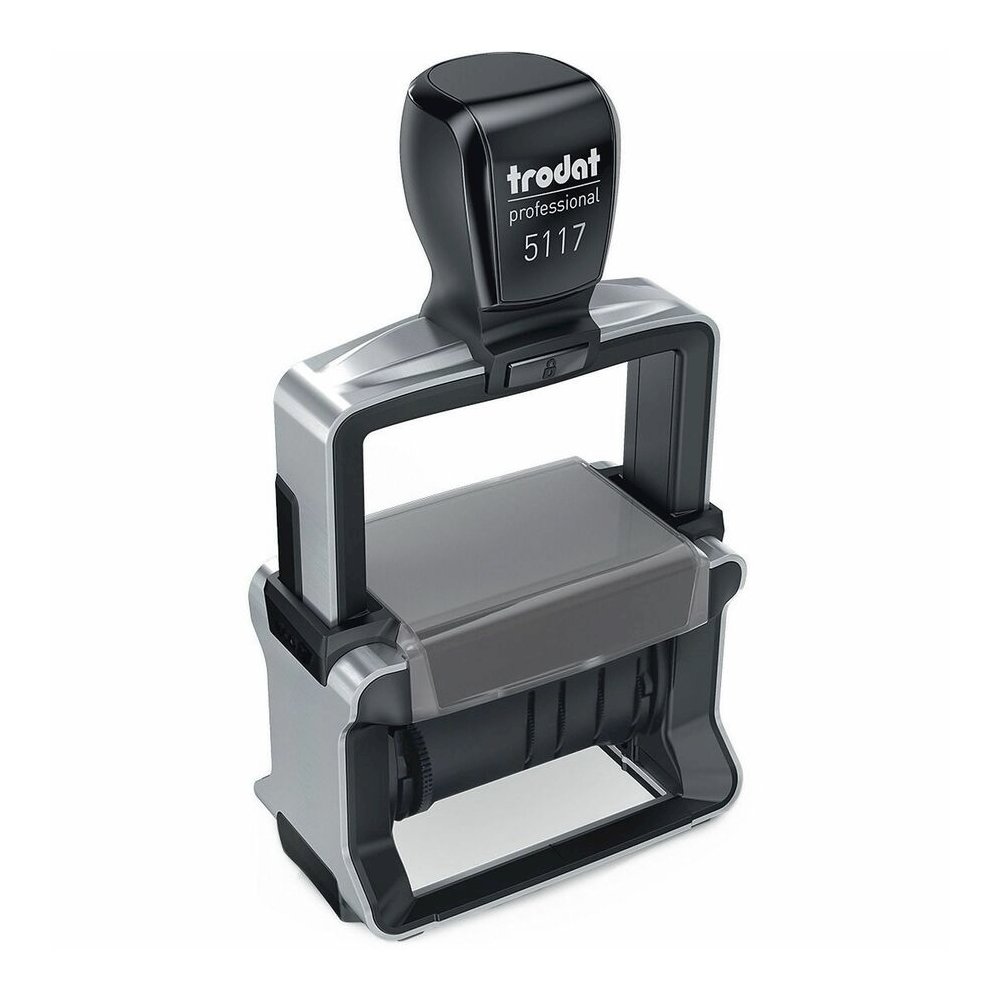 Trodat Professional 12 Message Date Stamp - Message Stamp - ANSWERED, BACKORDERED, CANCELLED, BILLED, RECEIVED, EMAILED, CHECKED, DELIVERED, ENTERED, PAID, SHIPPED, ... - 10000 Impression(s) - Black -. Picture 7
