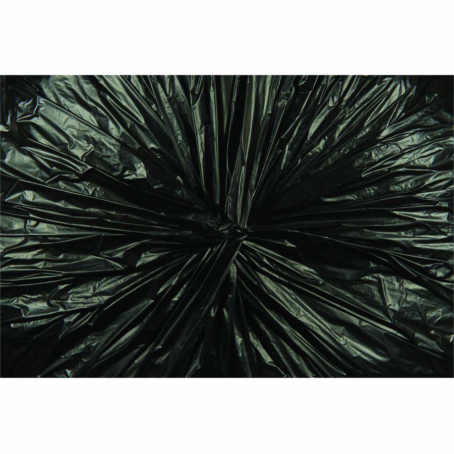 Stout Recycled Content Trash Bags - 10 gal/55 lb Capacity - 24" Width x 24" Length - 1 mil (25 Micron) Thickness - Brown - Resin - 250/Carton - Recycled. Picture 10