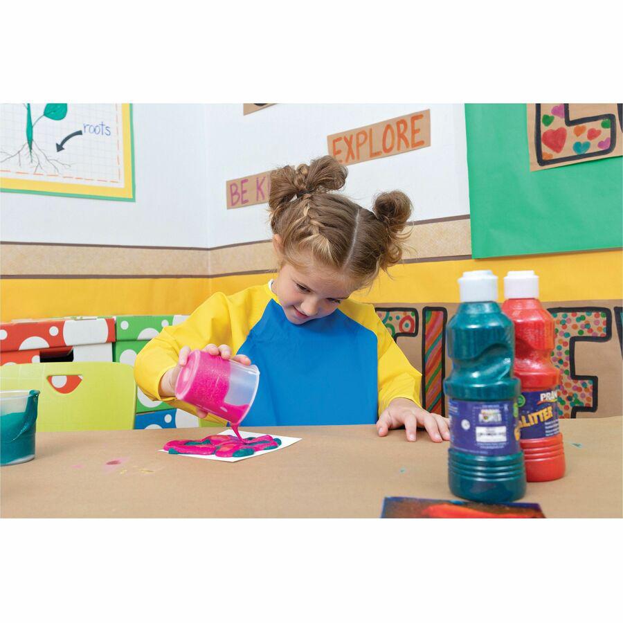 Pacon&reg; Creativity Street No-Spill Round Paint Cups With Colored Lids - 10 / Set - Assorted. Picture 8