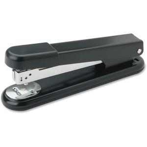 Business Source All-metal Full-strip Desktop Stapler - Staples Upto 20 Sheet of 20lb Paper - Holds Upto 210 Staple - Full Strip - Staple Size: 0.25" - Black - Metal, Acrylonitrile Butadiene Styrene (A. Picture 6