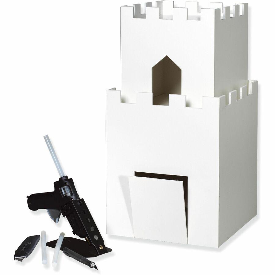 UCreate Foam Board - 20" Height x 30" Width x 187 mil Thickness - White - Foam - 10 / Carton. Picture 8