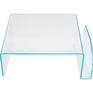 Lorell Phone Stand - 5.5" Height x 11" Width x 10" Depth - Acrylic - Clear, Green. Picture 2