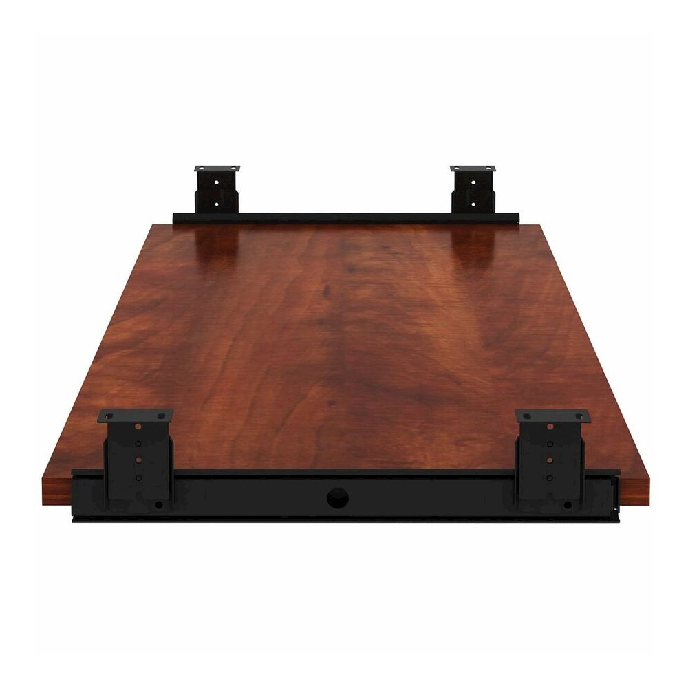 Lorell Keyboard Tray - 25.6" Width x 15.1" Depth - Cherry - 1 Each. Picture 8