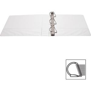 Business Source Basic D-Ring View Binders - 1 1/2" Binder Capacity - Letter - 8 1/2" x 11" Sheet Size - 375 Sheet Capacity - 3 Ring - Fastener: Slant D-Ring - Pocket: Internal - Chipboard, Polypropyle. Picture 10