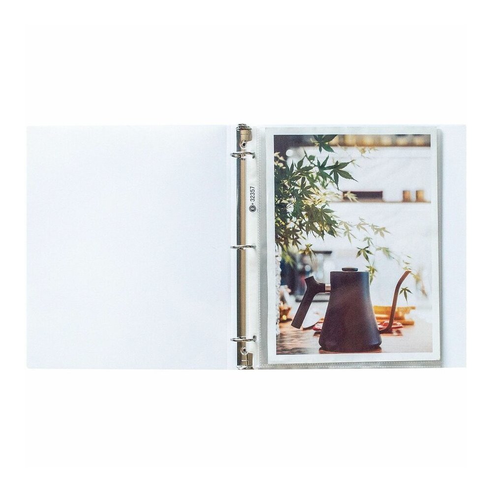 Business Source Sheet Protectors - For Letter 8 1/2" x 11" Sheet - 3 x Holes - Ring Binder - Top Loading - Rectangular - Clear - Polypropylene - 50/Pack - 4 / Box. Picture 12