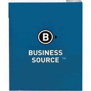 Business Source 1/3 Tab Cut Letter Recycled Fastener Folder - 8 1/2" x 11" - 2 Fastener - 10% Recycled - 50 / Box. Picture 8