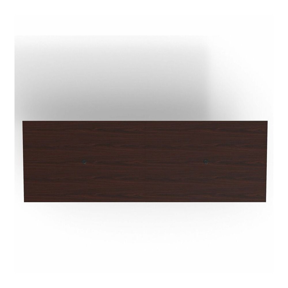 Lorell Prominence 2.0 Rectangular Conference Tabletop - Mahogany Rectangle, Laminated Top - 72" Table Top Width x 48" Table Top Depth x 1.50" Table Top Thickness - Conferencing, Office - Assembly Requ. Picture 13