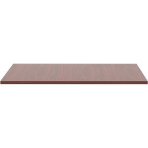 Lorell Revelance Conference Rectangular Tabletop - Rectangle - 1" Height x 59.9" Width x 47.3" Depth x 1" Thickness - Material: Laminate - Finish: Mahogany - For Office - 1 Each. Picture 4