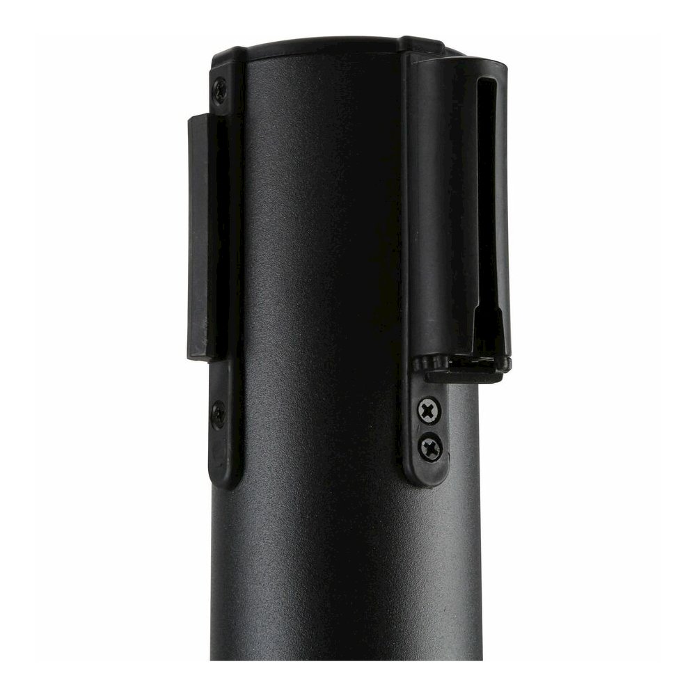 Genuine Joe Crowd-Control Posts - 34" Height - Black - Steel - 2 / Carton. Picture 5