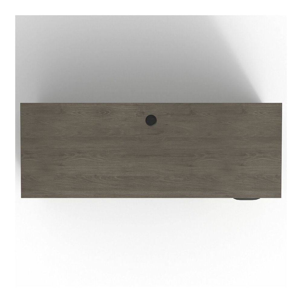 Lorell Prominence 2.0 Right-Pedestal Credenza - Rectangle - 29" Height x 66" Width x 24" Depth, 1" Thickness Top - Total Drawer(s): 2 - Single Pedestal on Right Side - Band Edge - Material: Particlebo. Picture 11