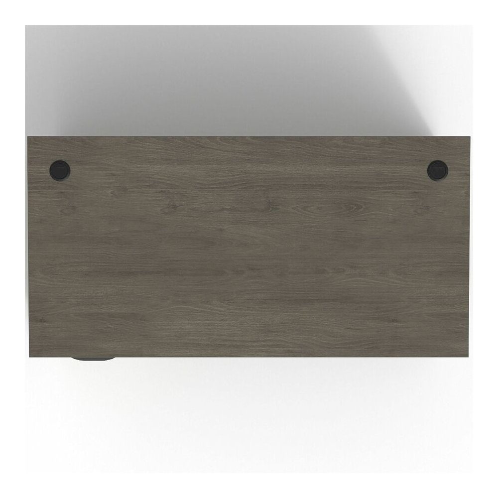 Lorell Prominence 2.0 Left-Pedestal Desk - Rectangle - 29" Height x 60" Width x 30" Depth, 1" Thickness Top - Total Drawer(s): 3 - Single Pedestal on Left Side - Band Edge - Material: Particleboard - . Picture 11