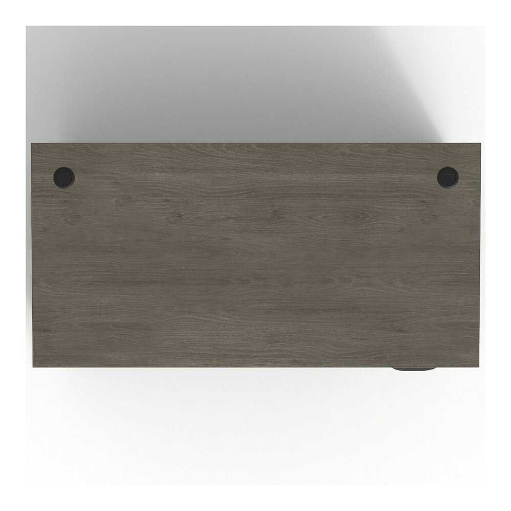 Lorell Prominence 2.0 Right-Pedestal Desk - Rectangle - 29" Height x 60" Width x 30" Depth, 1" Thickness Top - Total Drawer(s): 3 - Single Pedestal on Right Side - Band Edge - Material: Particleboard . Picture 11