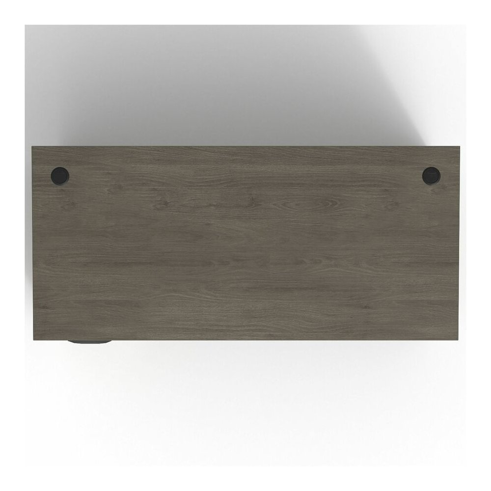 Lorell Prominence 2.0 Left-Pedestal Desk - Rectangle - 29" Height x 66" Width x 30" Depth, 1" Thickness Top - Total Drawer(s): 3 - Single Pedestal on Left Side - Band Edge - Material: Particleboard - . Picture 12