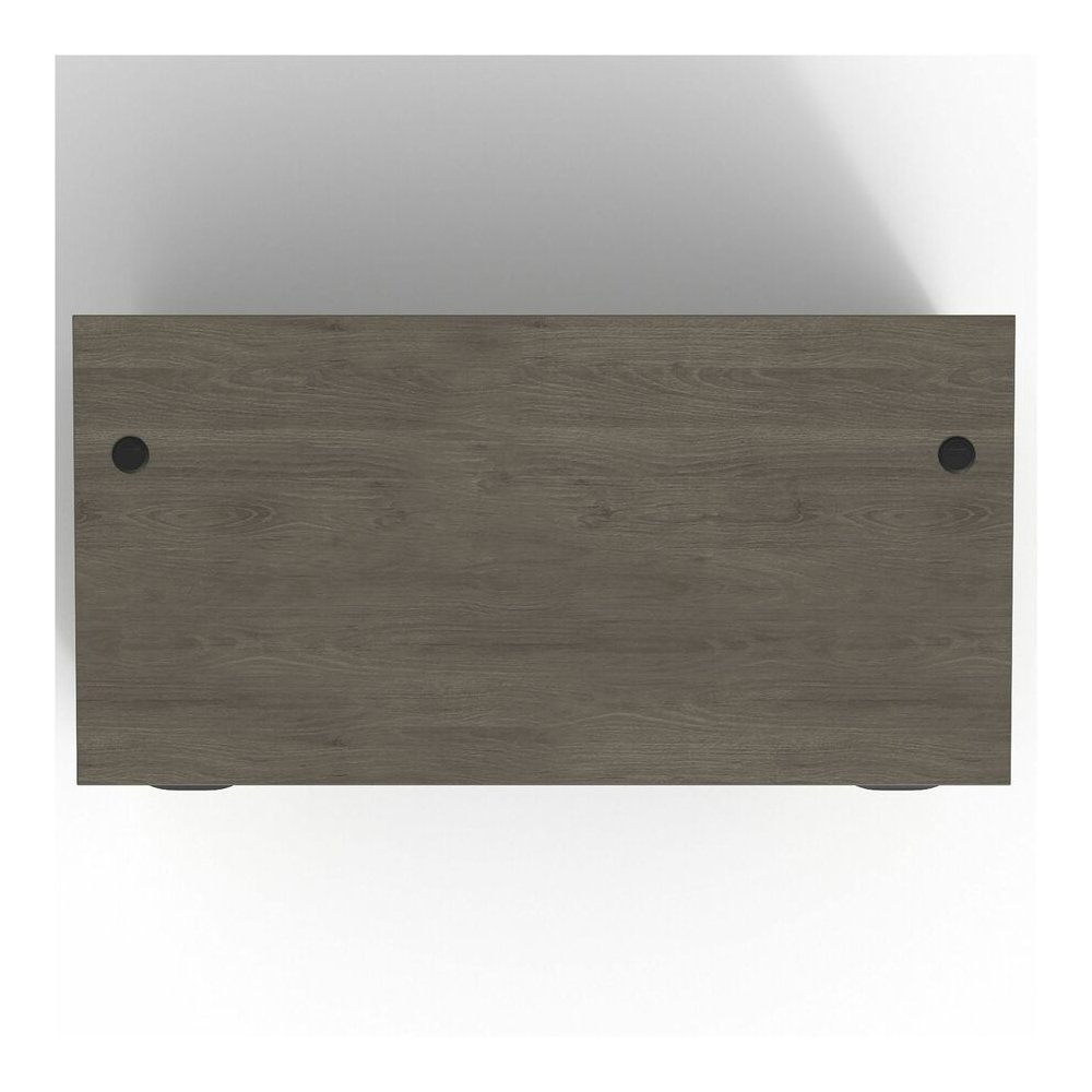 Lorell Prominence 2.0 Double-Pedestal Desk - Rectangle - 29" Height x 72" Width x 36" Depth, 1" Thickness Top - Total Drawer(s): 5 - Double Pedestal on Left/Right Side - Band Edge - Material: Particle. Picture 12