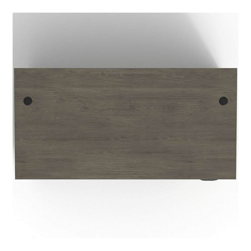 Lorell Prominence 2.0 Right-Pedestal Desk - Rectangle - 29" Height x 72" Width x 36" Depth, 1" Thickness Top - Total Drawer(s): 3 - Single Pedestal on Right Side - Band Edge - Material: Particleboard . Picture 14