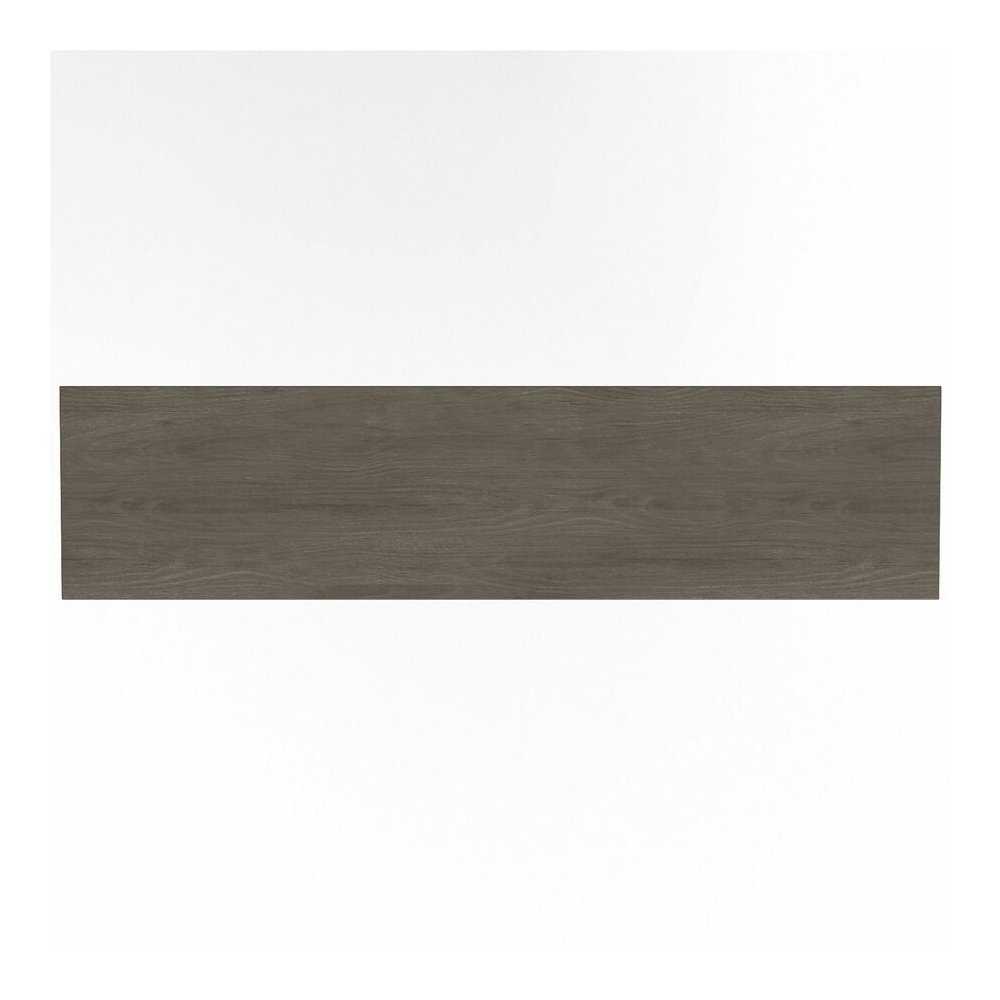 Lorell Prominence 2.0 Hutch - Rectangle - 39" Height x 66" Width x 16" Depth - 4 Door(s) - Material: Particleboard - Finish: Gray Elm, Thermofused Melamine (TFM), Laminate - Mar Resistant, Burn Resist. Picture 13